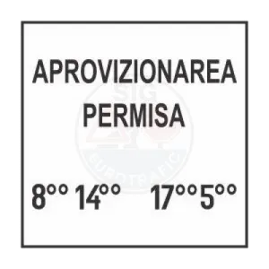 P19 - Intervalul de timp cand este permisa stationarea vehiculelor ce efectueaza aprovizionarea